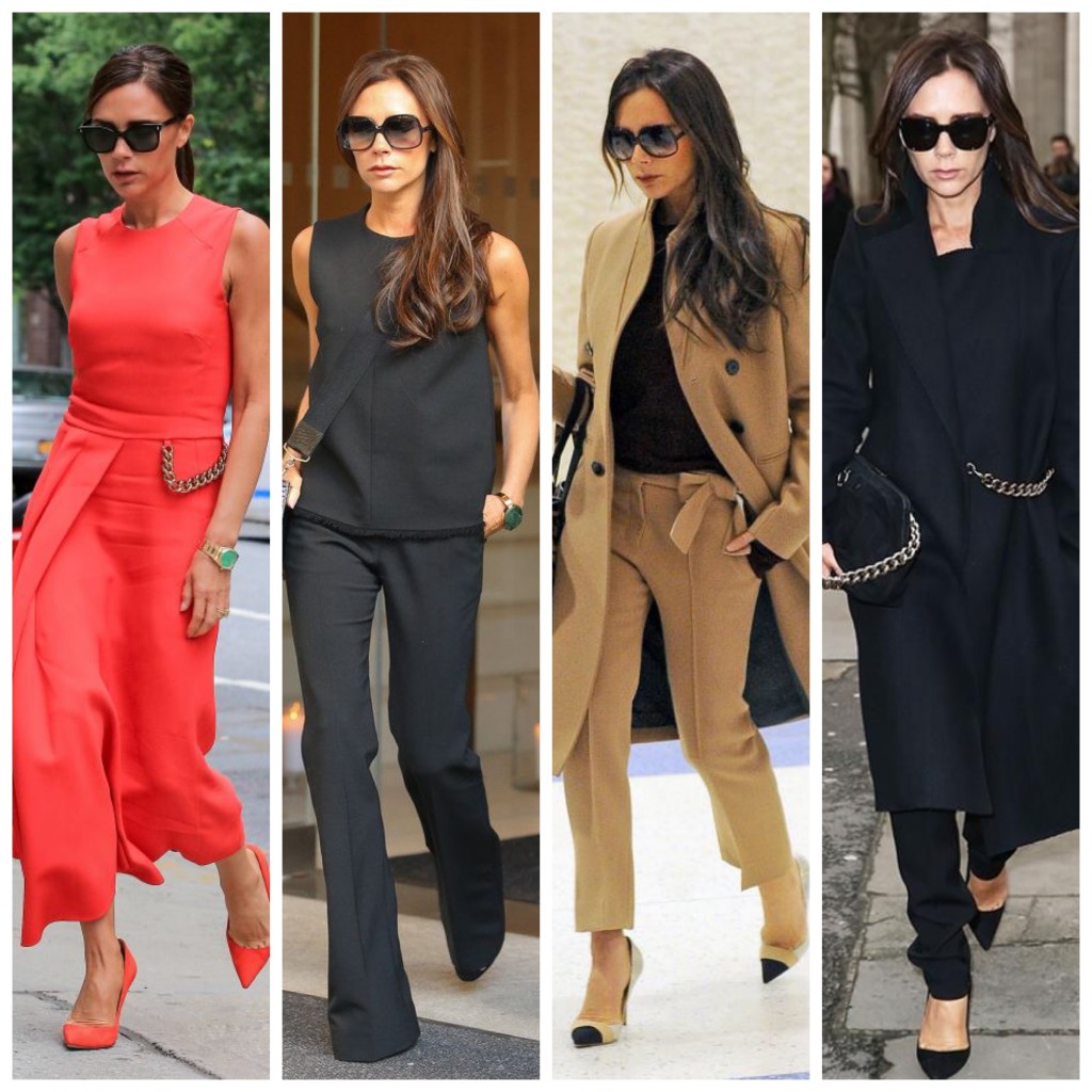 How to easily get the victoria beckham style? Follow these simple tips for her signature chic look!