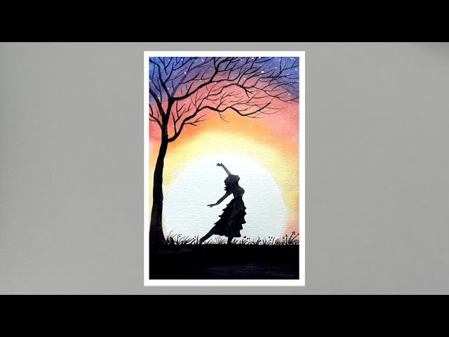 How to do a silhouette painting? Master these simple steps for amazing art!