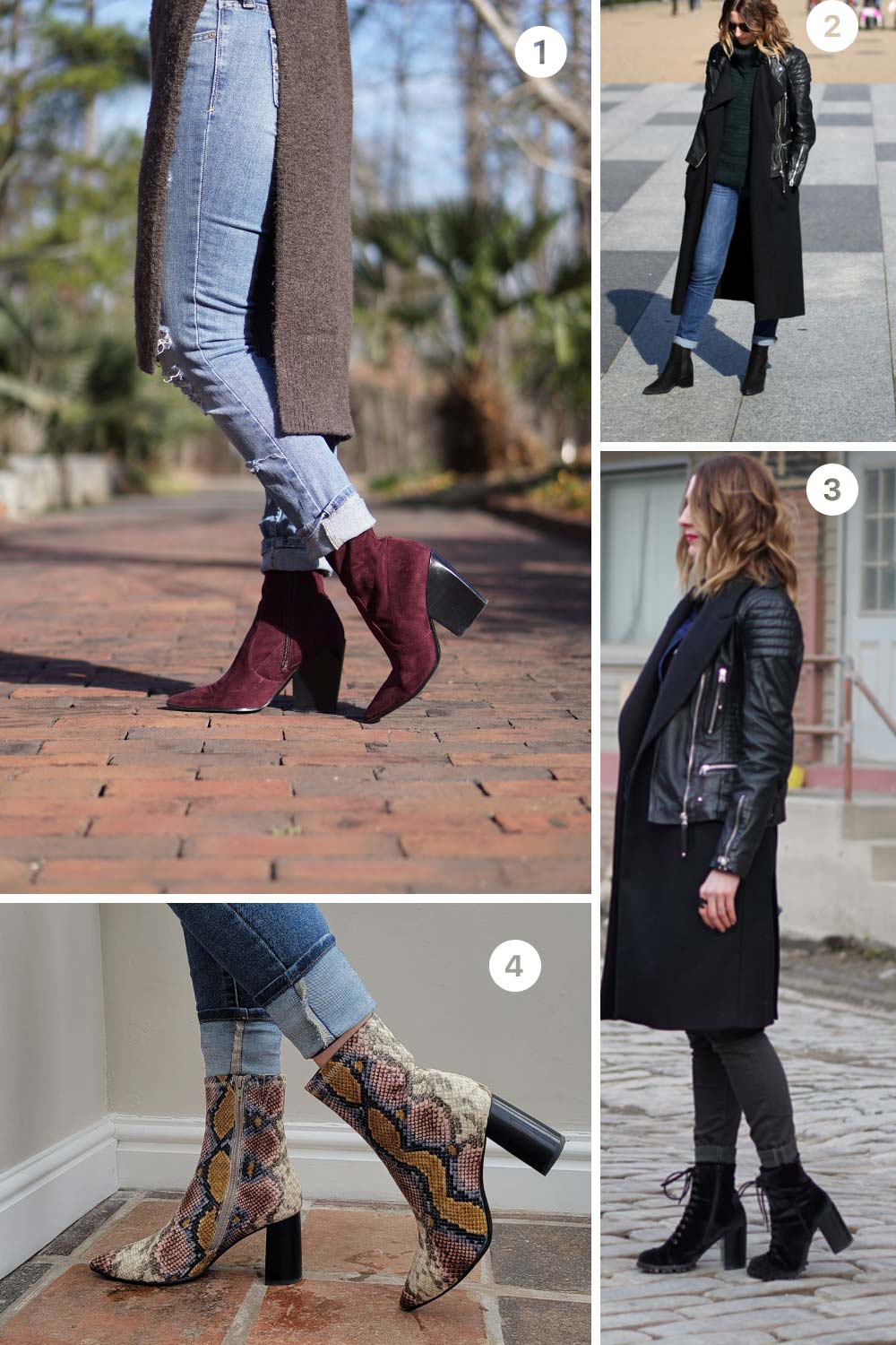 Figuring out how to wear with boots? A simple guide for ankle boots and your favorite tall boots.