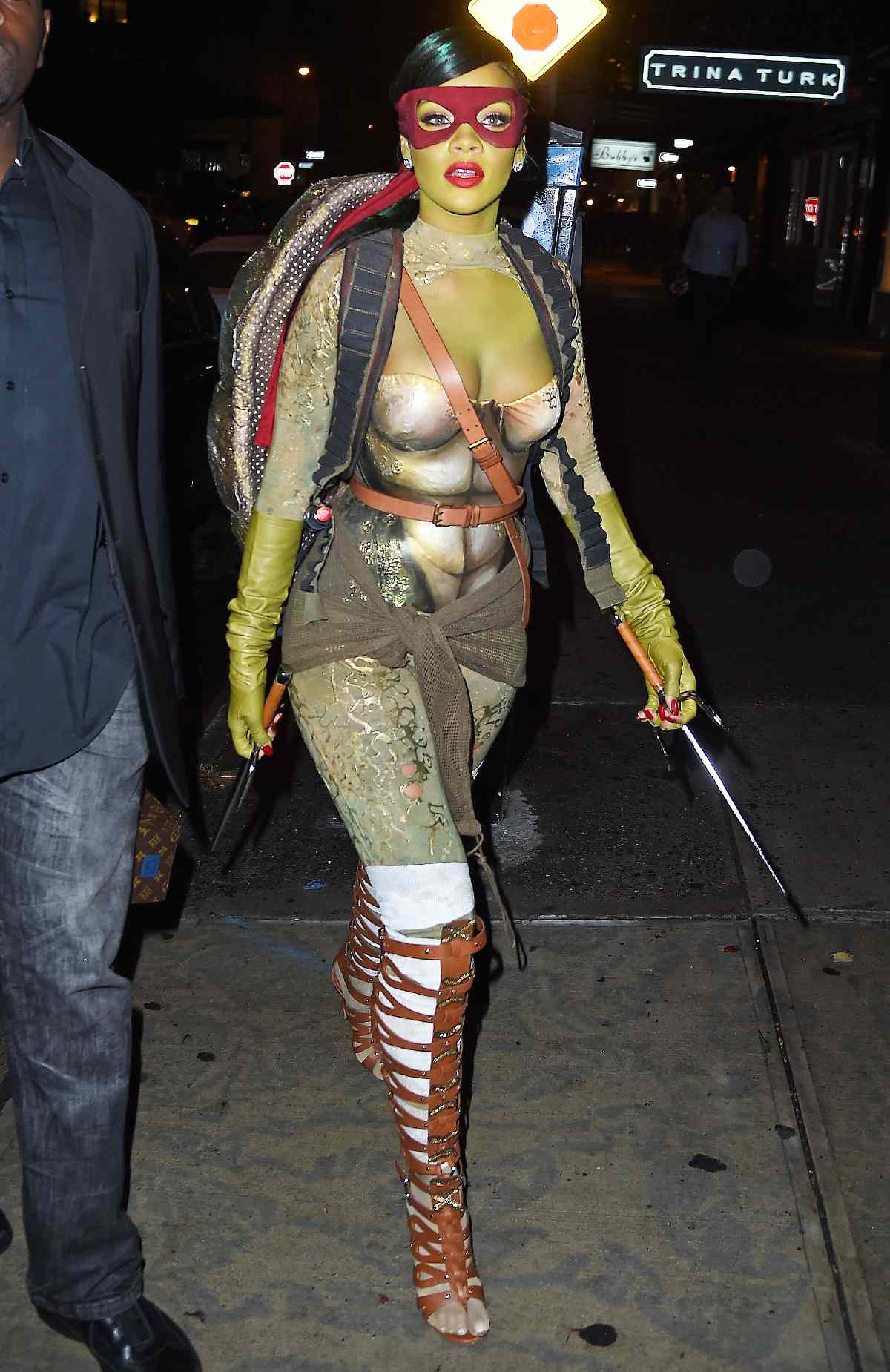 Whats the best Rihanna Halloween outfit ever? See photos of her unforgettable costumes here.