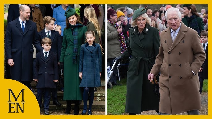 A yearly tradition: Britains royals meet well-wishers after Christmas service, see the warm welcome.