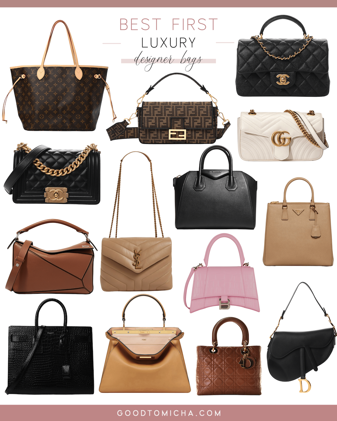 Shopping for a new purse? Get familiar with these common types of handbags before you buy your next one.
