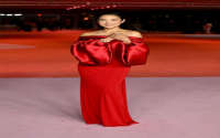 Greta Lee Feet: A closer look at her footwear choices.