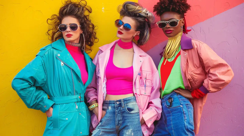 What are the main features of an authentic 80s style dress? Learn what defines this look!