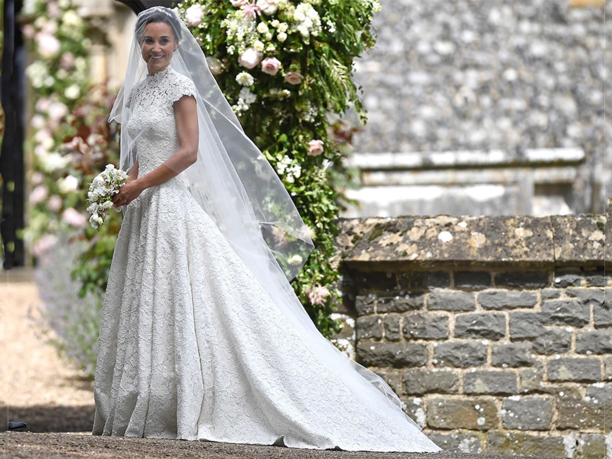 The designer of Pippa Middletons wedding gown: Uncover the genius who created her beautiful dress.