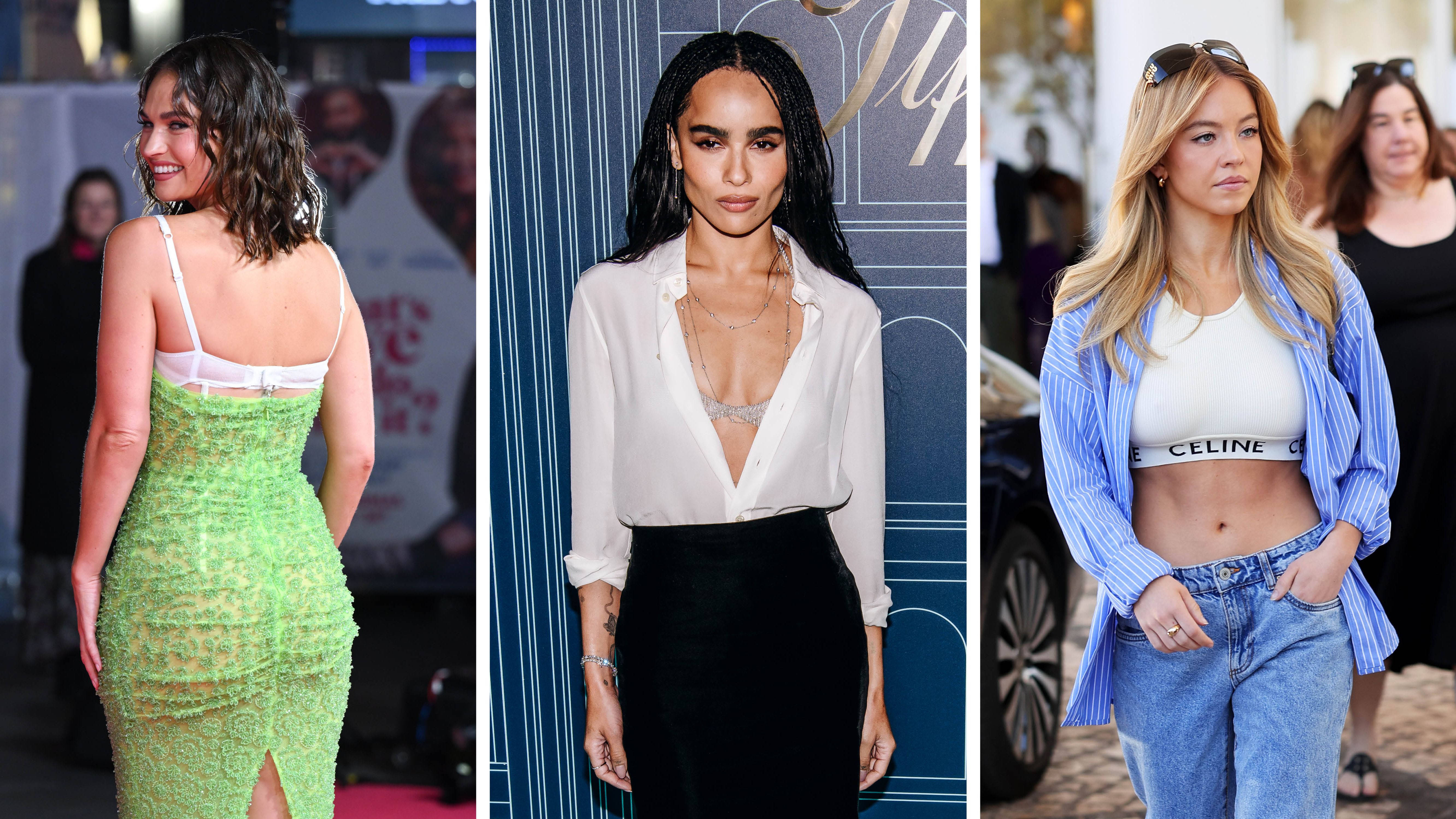 How to wear the exposed bra trend? Simple ways to make this style look great!