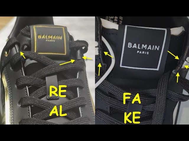 Get genuine Balmain shoe (Where to buy and avoid fakes easily)
