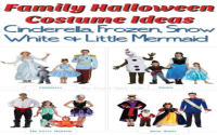 Kids Elsa and Anna Dresses from Frozen Costume Ideas for Safe Halloween Fun