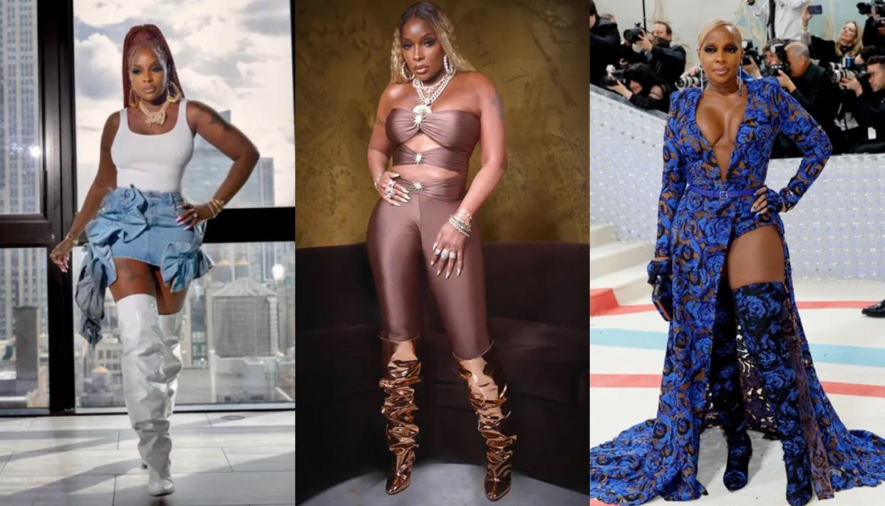 Want to look good in Mary J Blige thigh boots? Here are easy ways to get her style!
