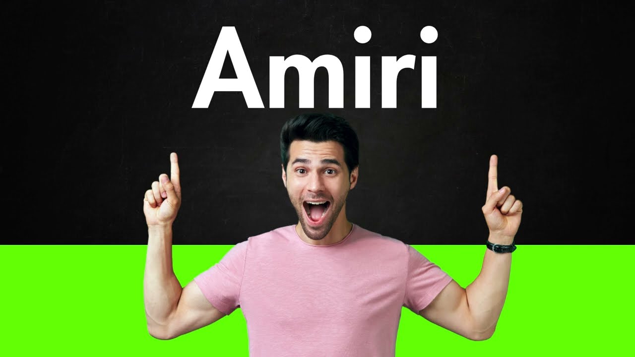 How to Pronounce Amiri Right? Quick & Easy Guide