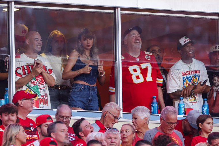 Is Taylor Swift at the Chiefs game today? Get the latest news and see if shes really there!