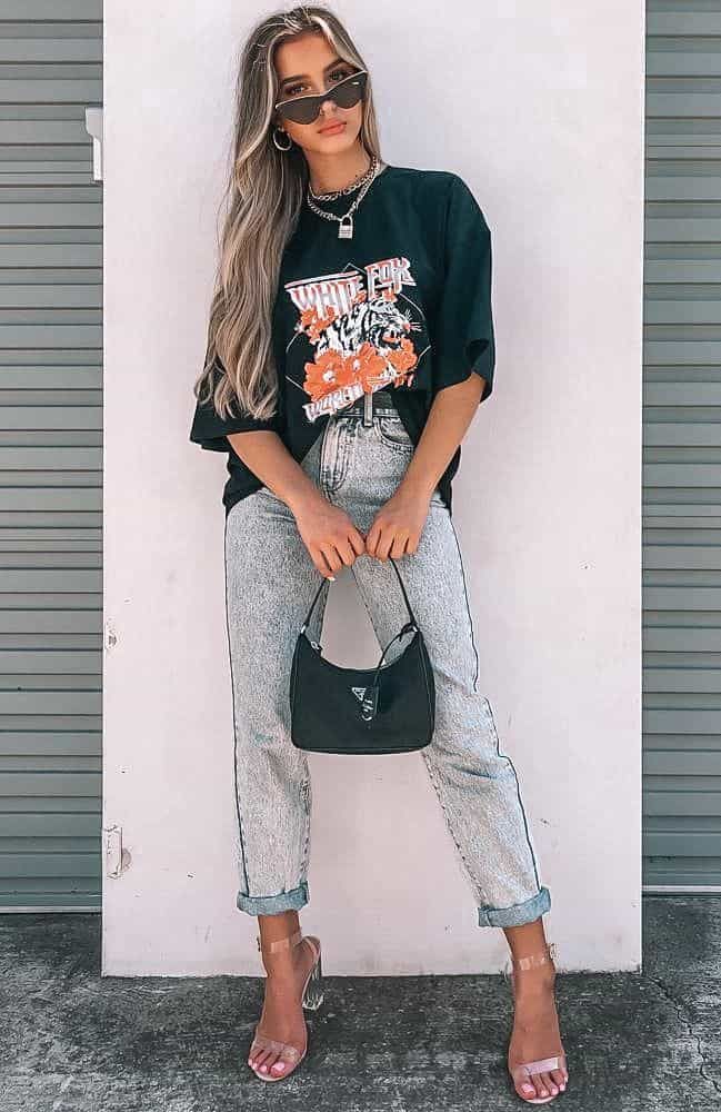 What are the best ways to wear a Prada T Shirt? Get cool outfit ideas here now.