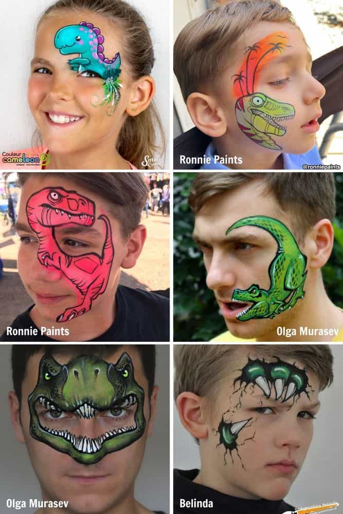 Easy face paint designs men: Want to learn? Try these quick tutorials for amazing results today!