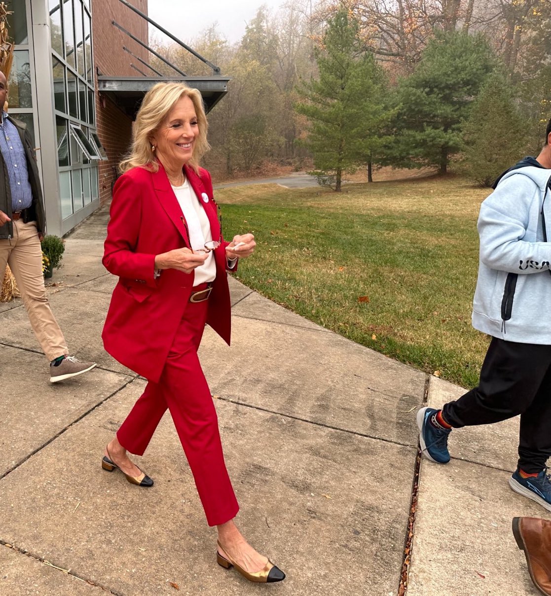 What did Jill Biden wear to vote? Take a look at her elegant and simple election day outfit.