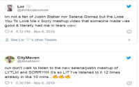 Which selena gomez and justin bieber song talks about their past? Listen to these emotional songs today!