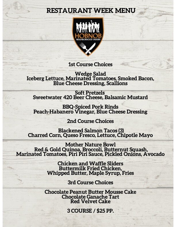 Need the Hob Nob Menu details? (Get the complete Hob Nob Menu and current prices)