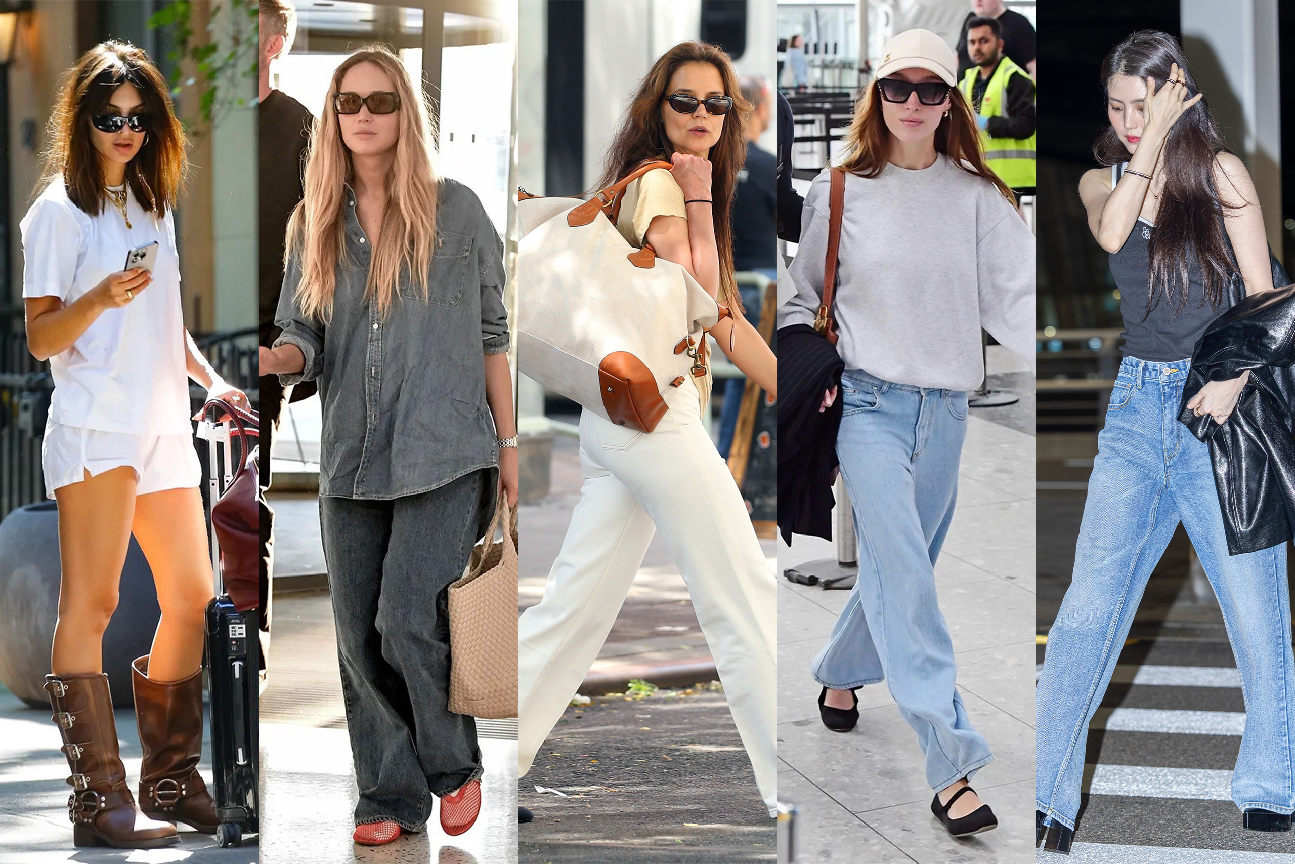 Master celebrity airport style now: Easy ways to look great at the airport every time.