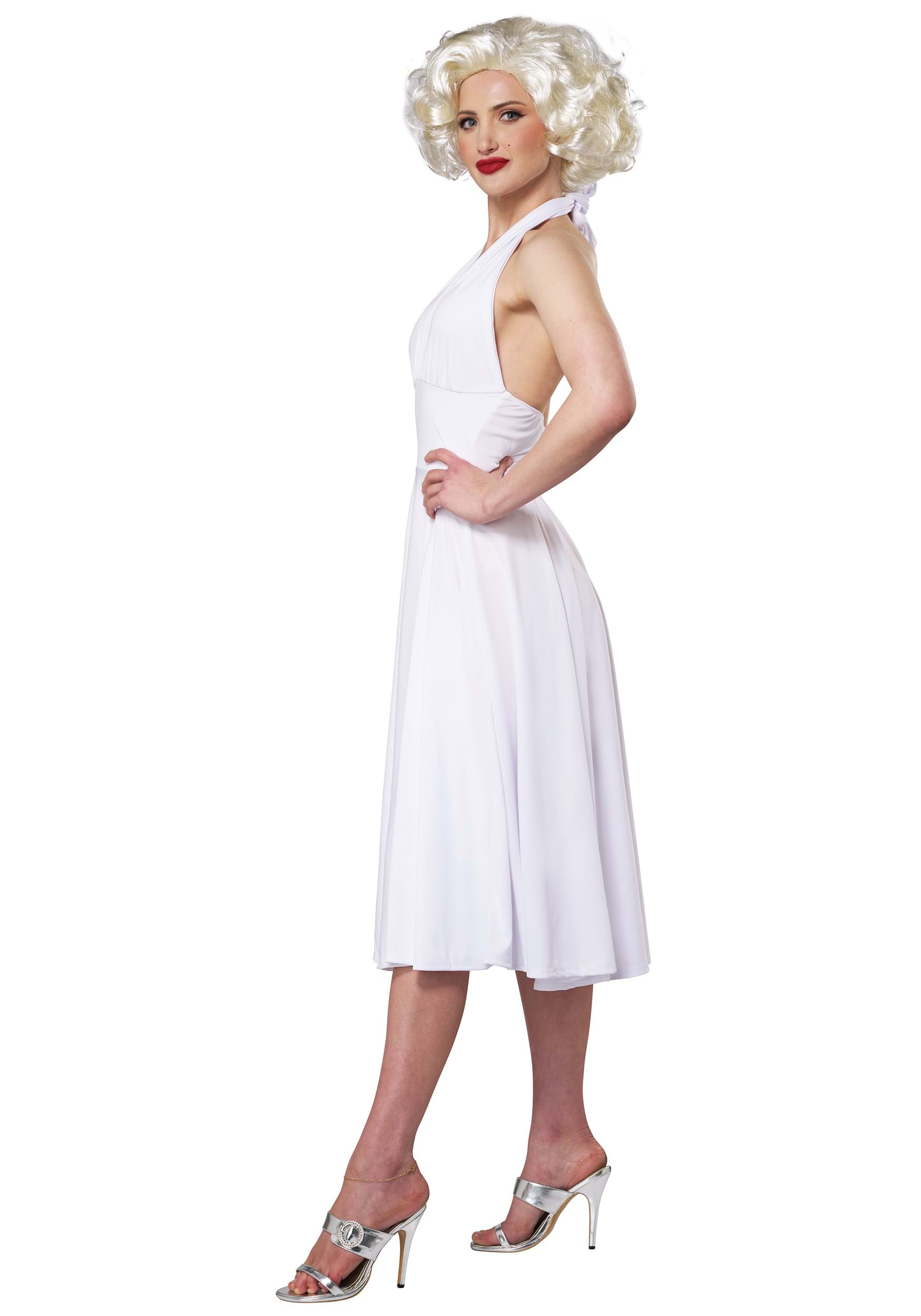 White Dress Marilyn Monroe Costume: Perfect for Halloween!