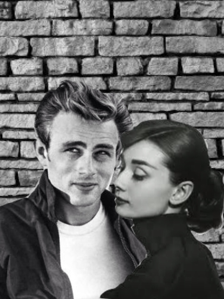 Audrey Hepburn, James Dean: Legends of the Silver Screen Together