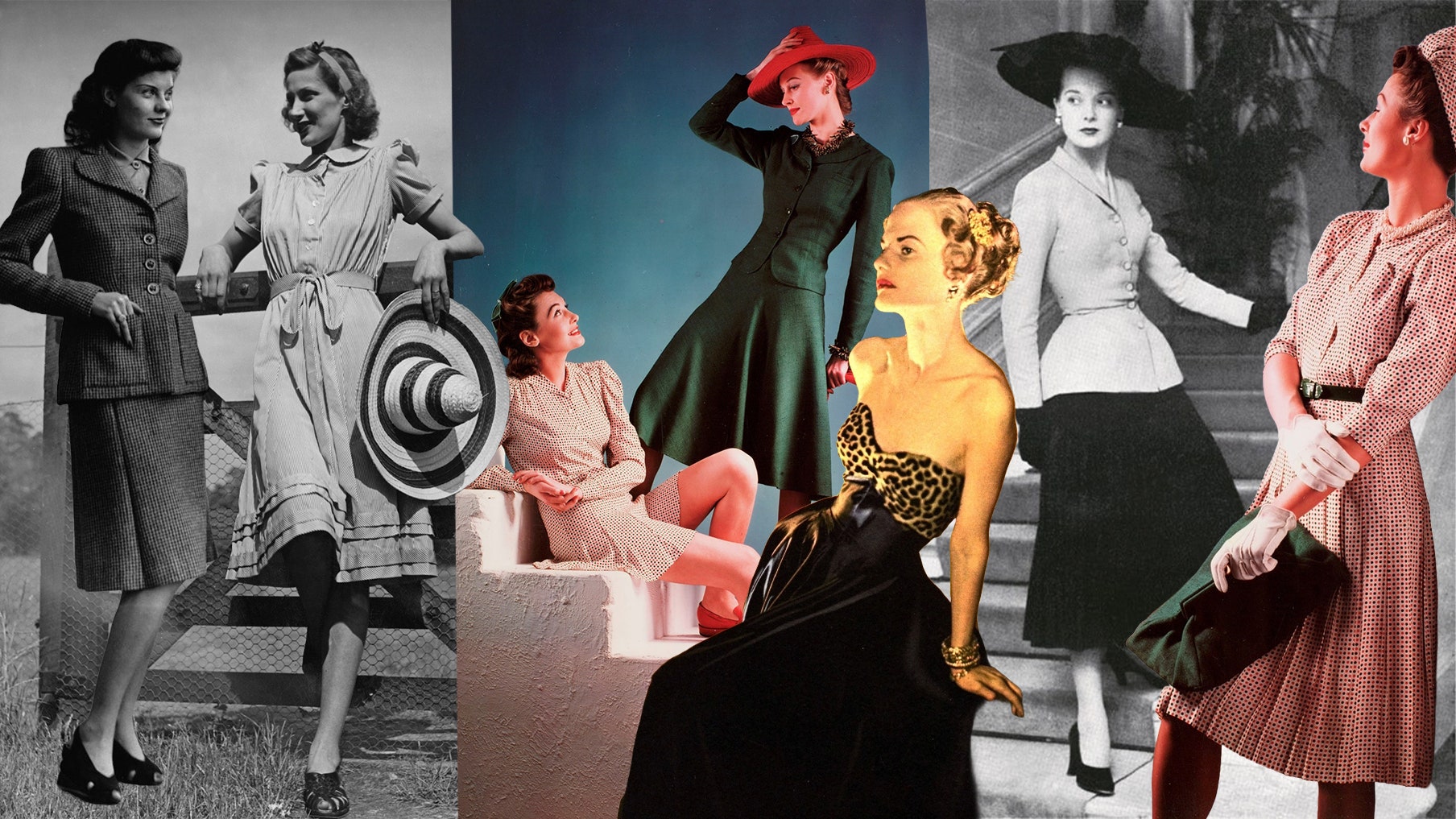 How did models of the 40s impact fashion? Understand their huge influence with these clear examples.