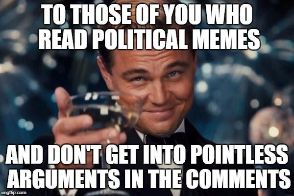 How are people reacting to the you made it political meme? See different takes on this popular internet phrase.