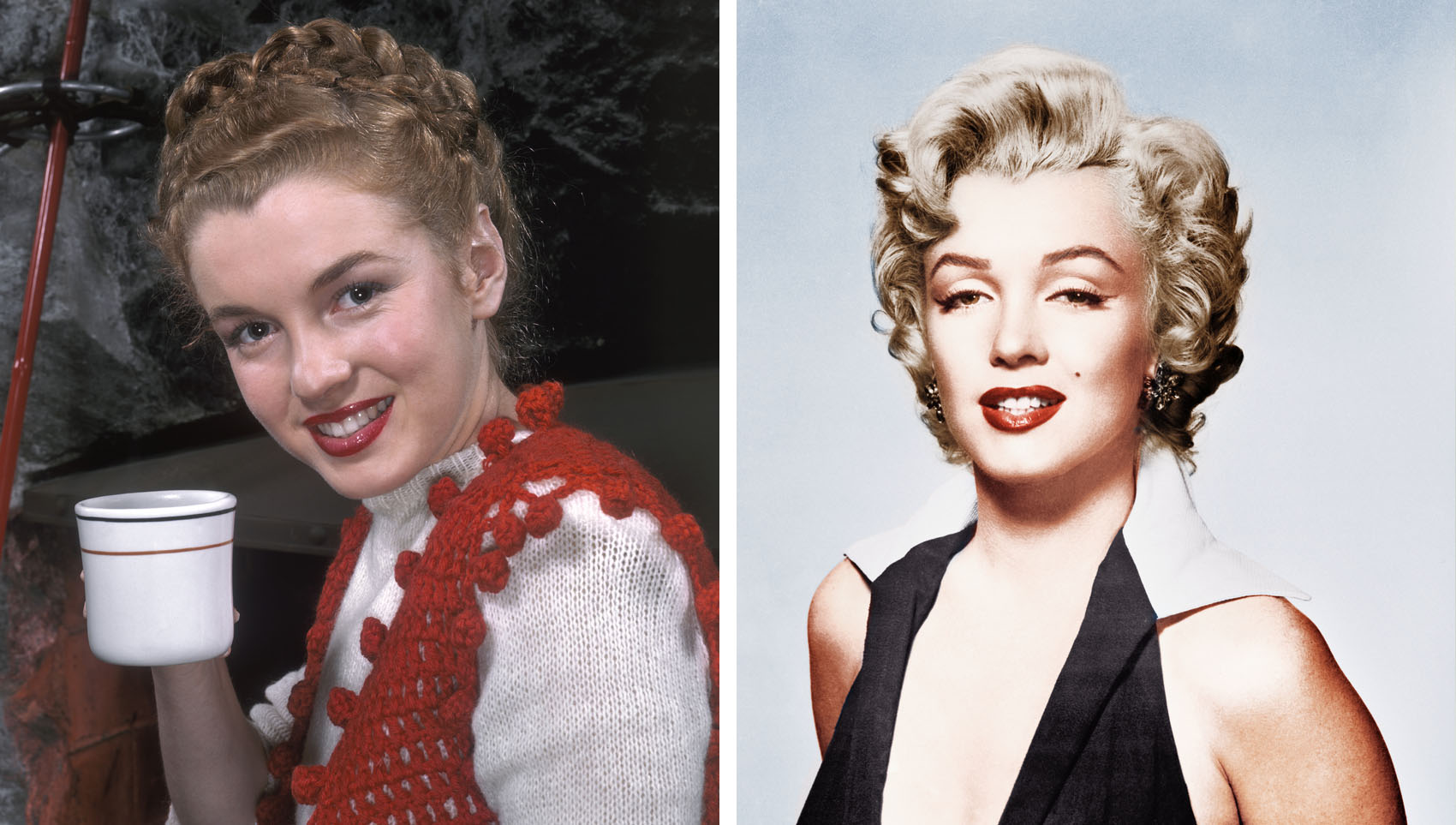 Marilyn Monroe modeling evolution? From Norma Jeane to global superstar.