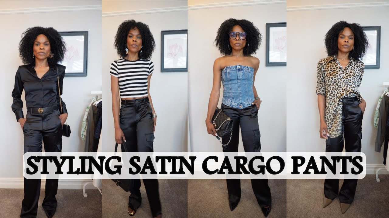 Satin Cargo Pants Styling Tips: Dress Up or Down Effortlessly