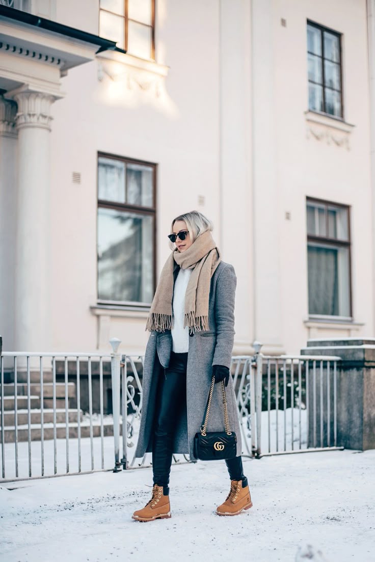 Style with timberland winter outfits keep warm and look good