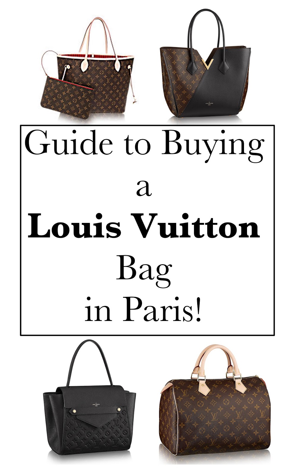 How much is Louis Vuitton bag in Paris? Learn 5 tips for discount LV shopping!