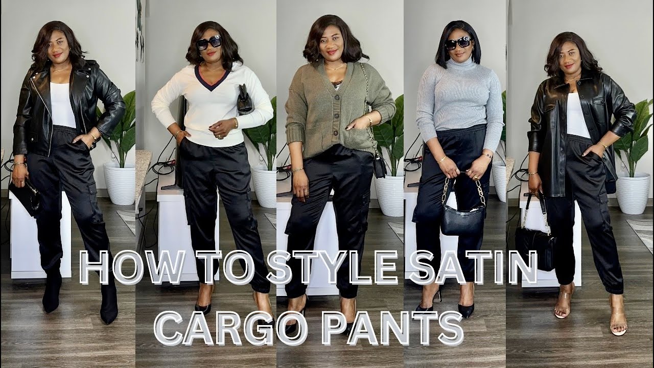Satin Cargo Pants Styling Tips: Dress Up or Down Effortlessly