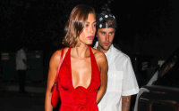 Best red dresses like Hailey Bieber? Cheap finds to match her fashion.