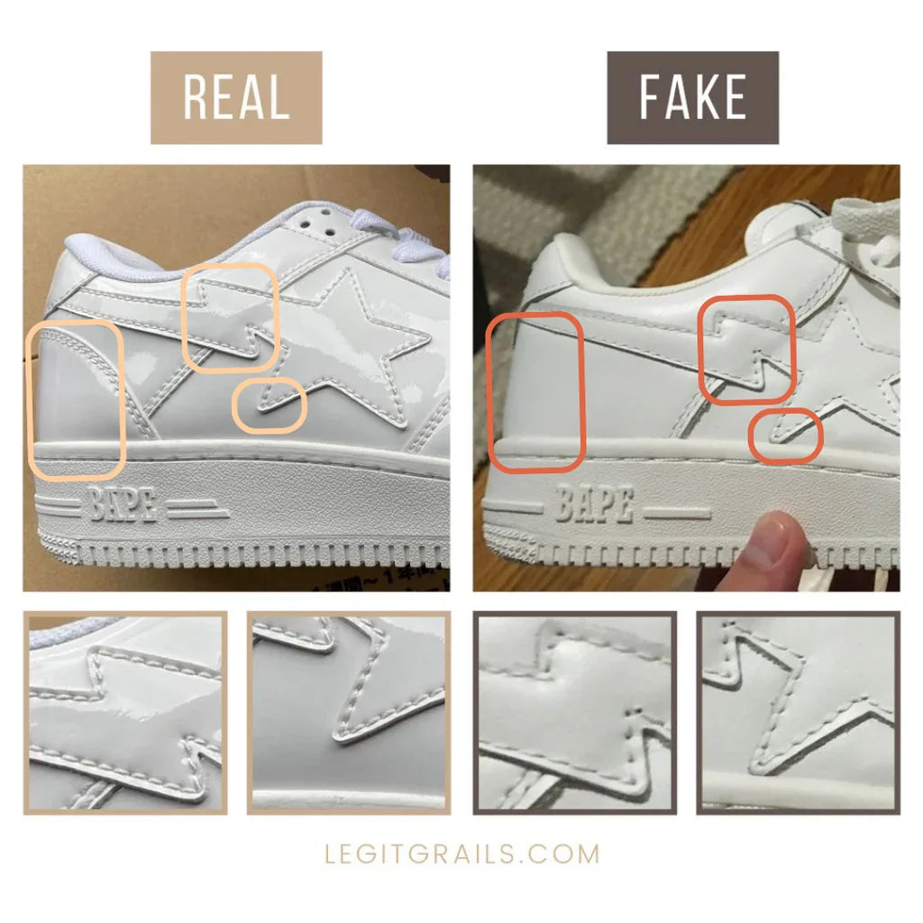 Ice Cream Bape Real vs Fake Look For These 5 Key Signs
