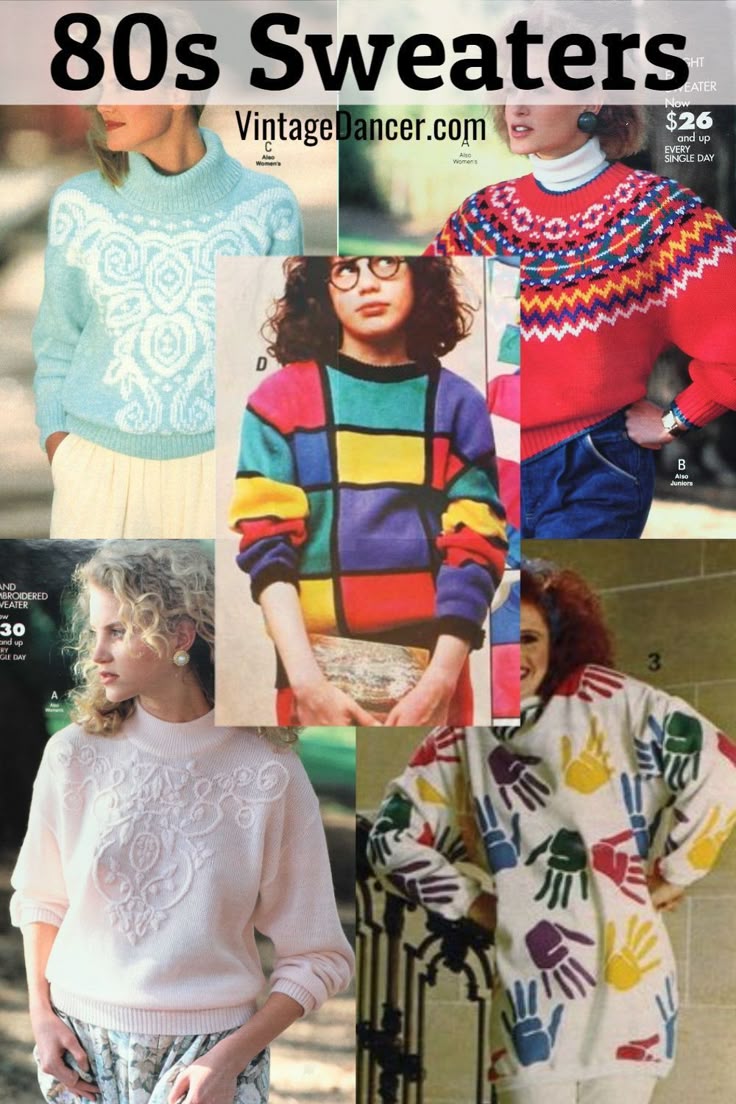 How to Pick the Best 80s Style Sweater Looks This Winter?