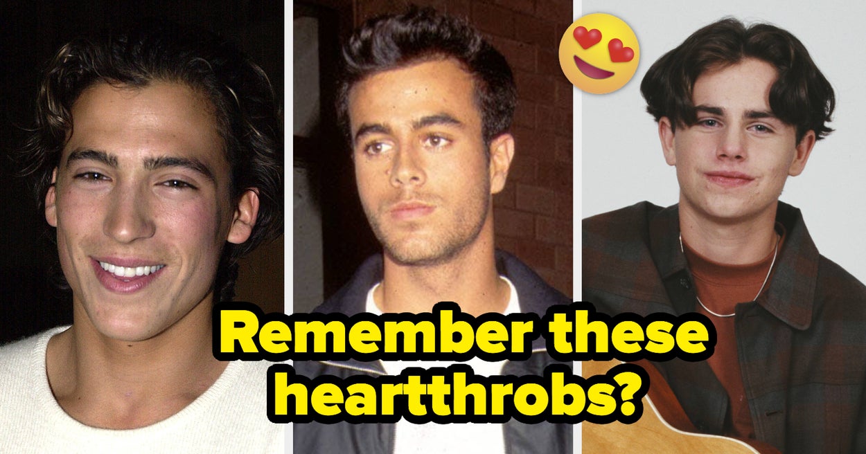 Remember 90s Heart Throb Check Out These Nostalgic Stars