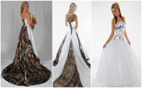 Camo wedding gown matching ideas (how to wear it with cool things)