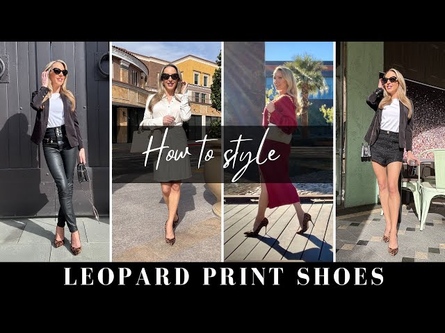 How to style black animal print shoes? (Top 7 tips for a chic look instantly)