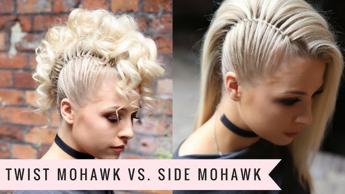 Mohawk hair images differences: see short vs long styles quickly