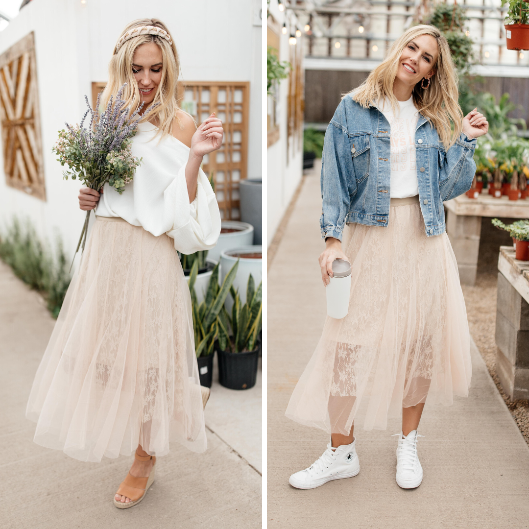 How to accessorize cute long skirt outfits? (Add flair effortlessly)