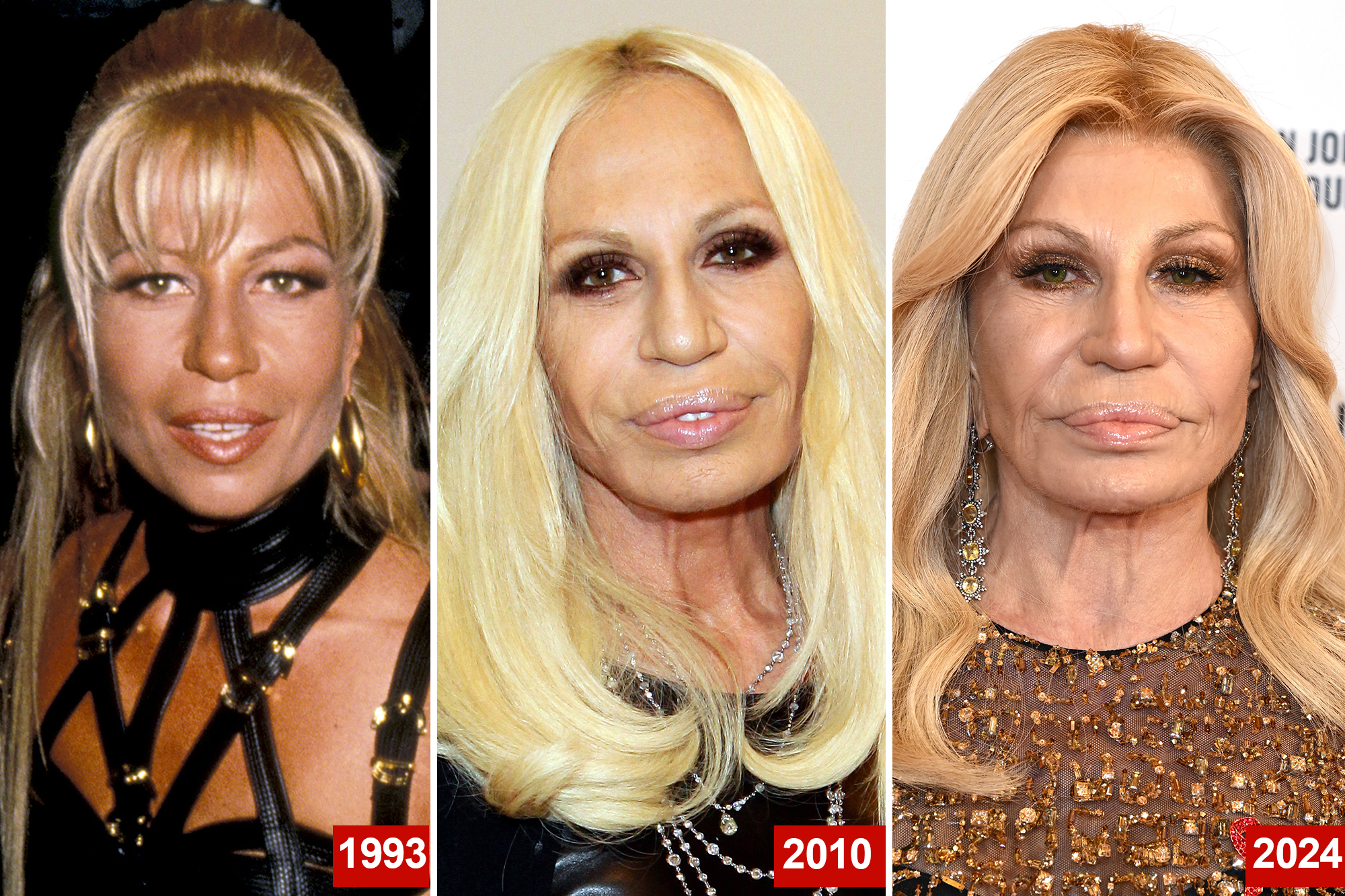 See Donatella Versaces Glamorous Young Photos - Her Early Years!