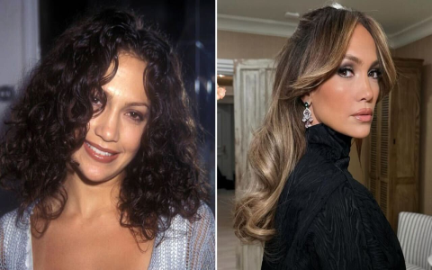 jennifer lopez bangs over the years top looks compared for fans
