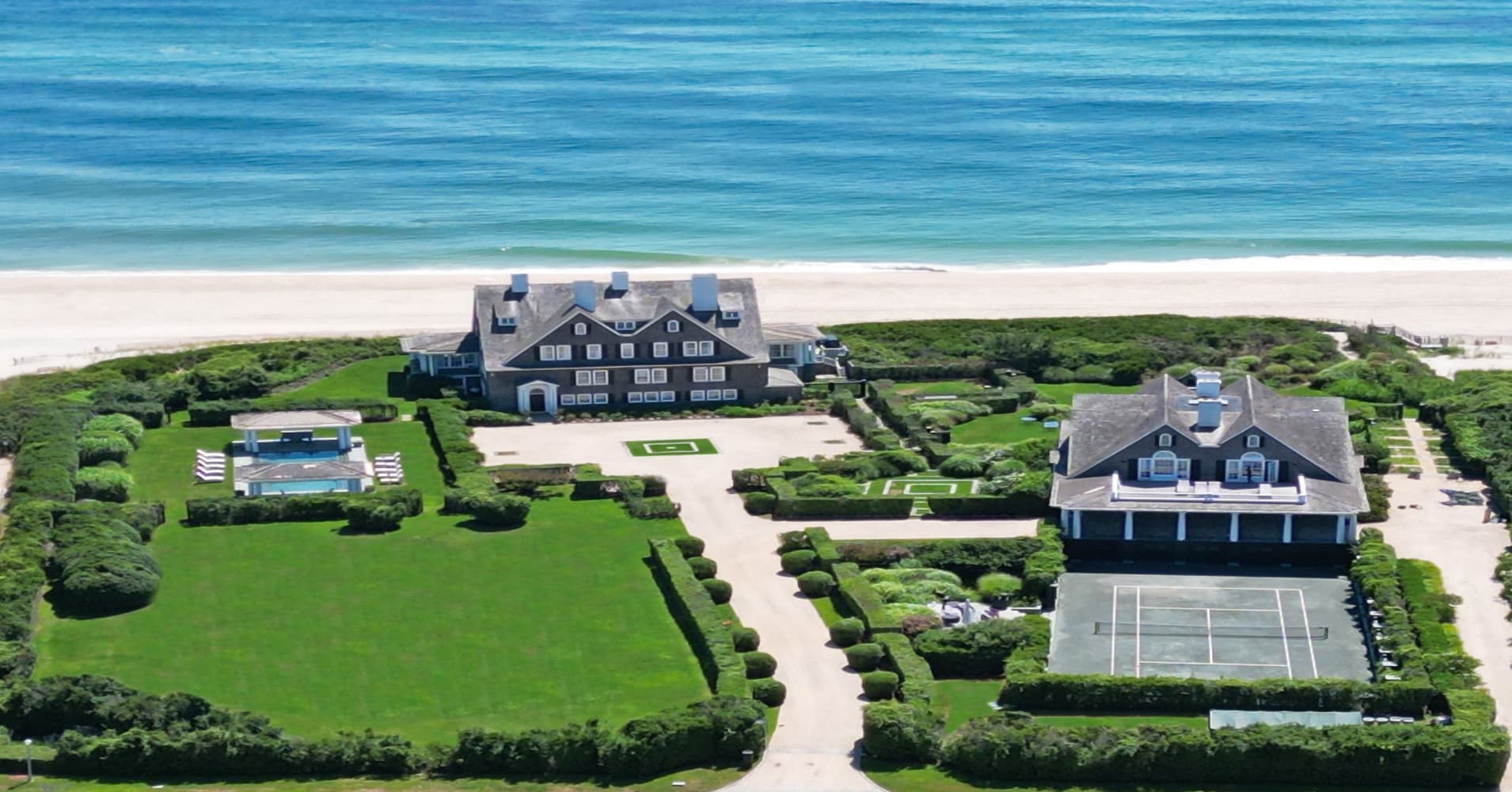 Celebrity Hamptons Mansions Tour Biggest and Most Expensive Summer Homes