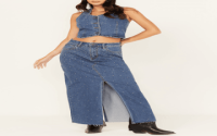 long jean skirts top trends for fashion (get inspired with latest ideas!)