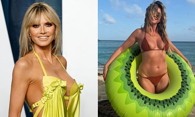 Heidi Klum Sports Illustrated Swim Secrets Her Diet Workout Plan