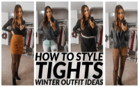 what to wear with tights? cute outfits to try for an adorable vibe!