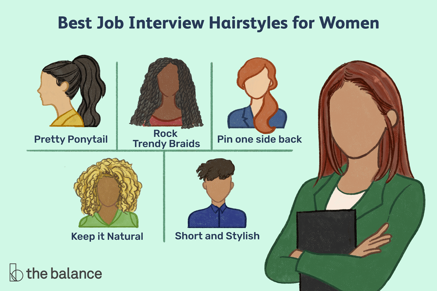 interview hair women