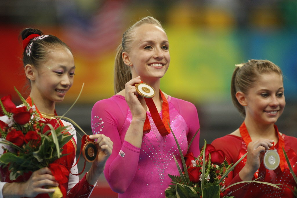 How the 2008 US womens Olympic gymnastics team trained for Beijing
