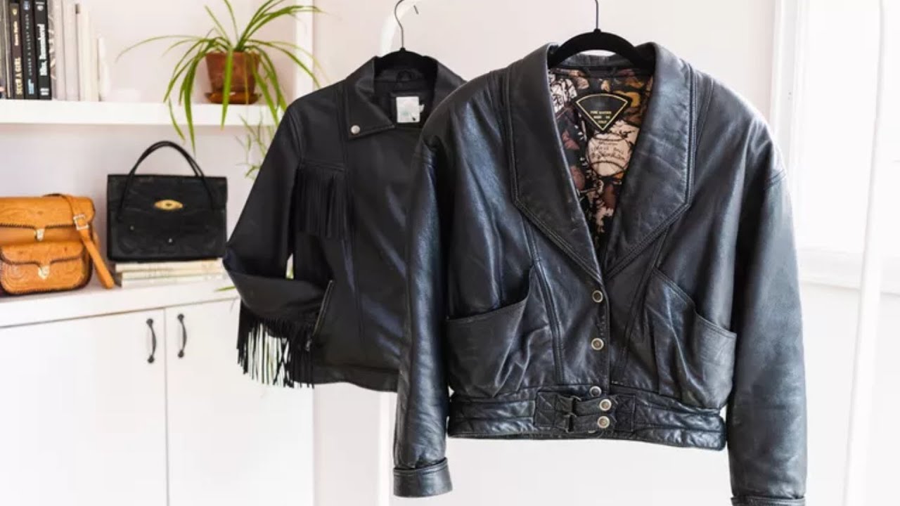 How to care for your 1980s leather jacket? Easy cleaning and storage tricks!