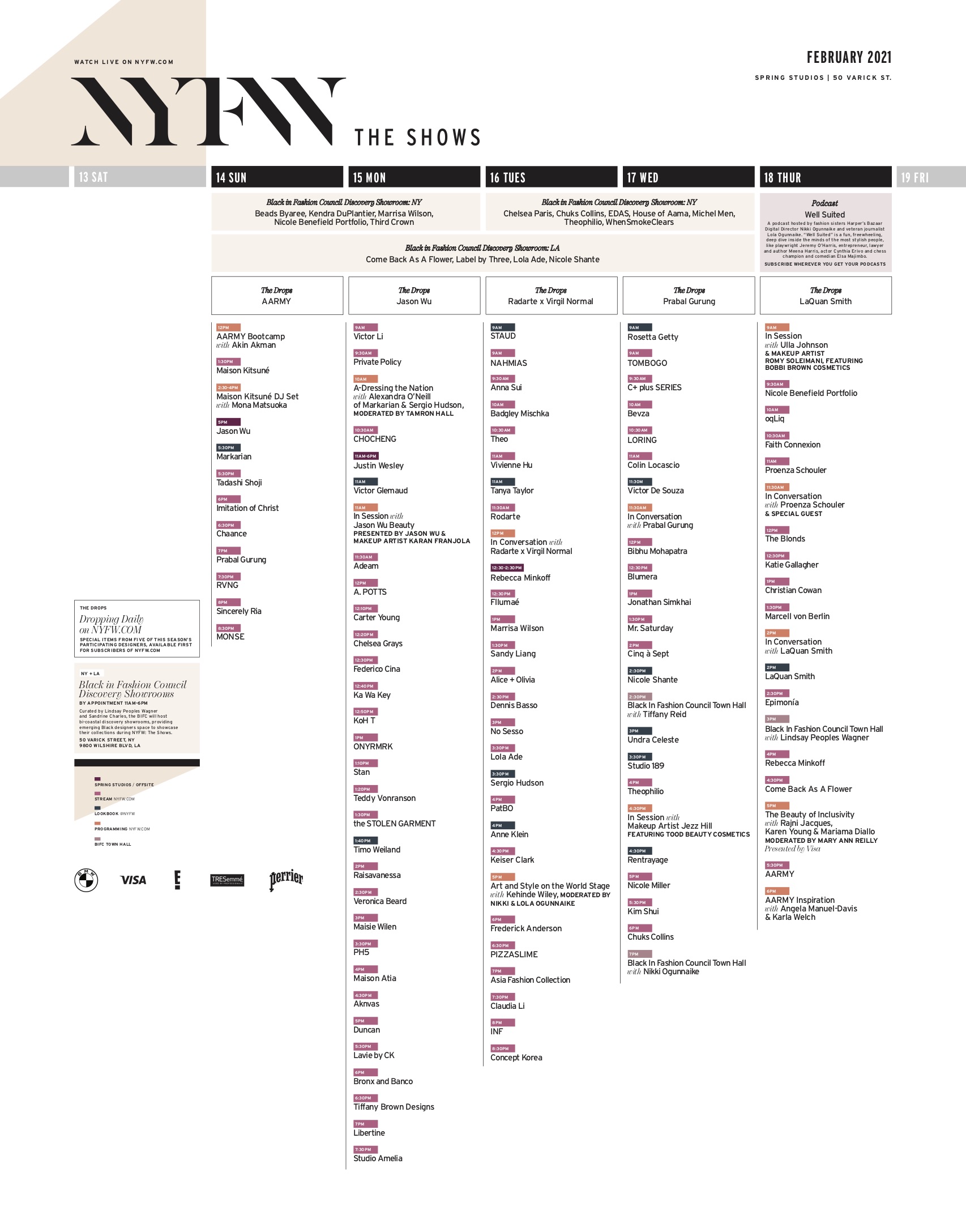 Fashion Week Feb Dates & Schedule - Essential Guide to Shows