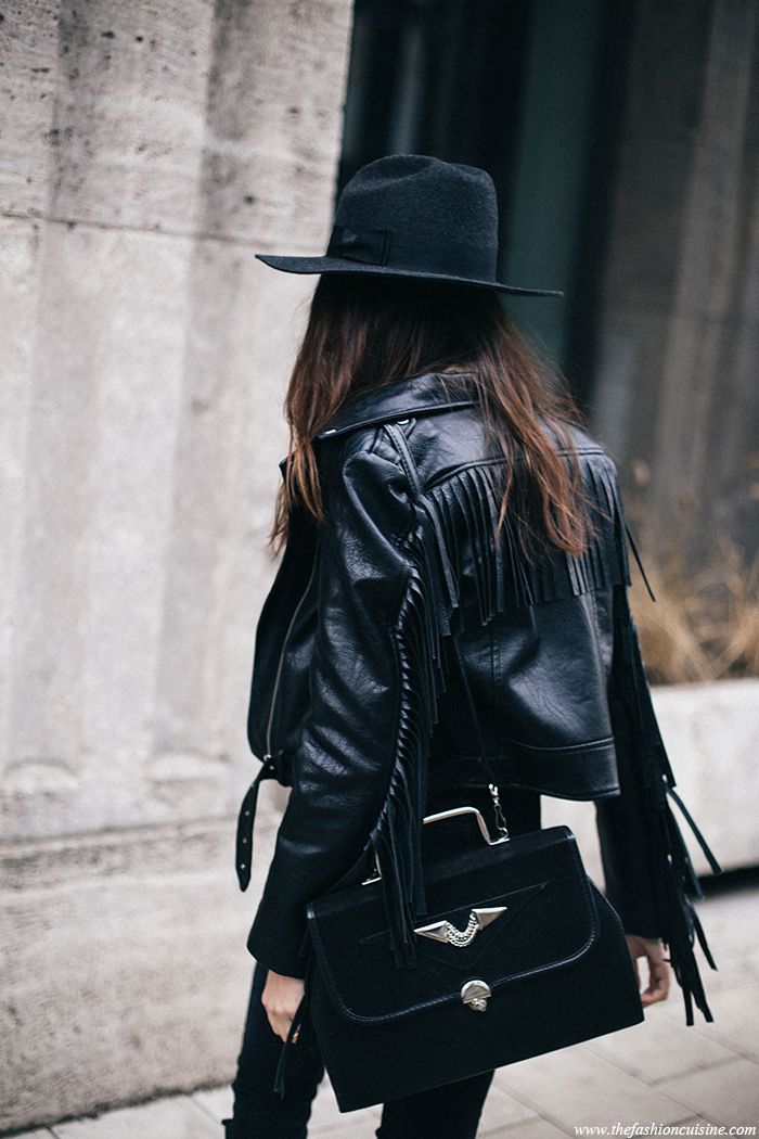 How to Style Vintage Fringed Leather Jackets Simple Outfit Tips