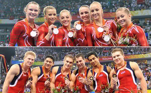 How the 2008 US womens Olympic gymnastics team trained for Beijing